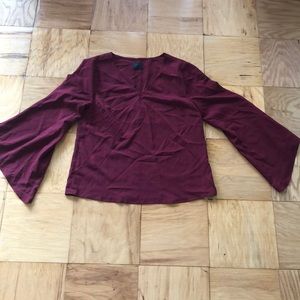 Cranberry blouse